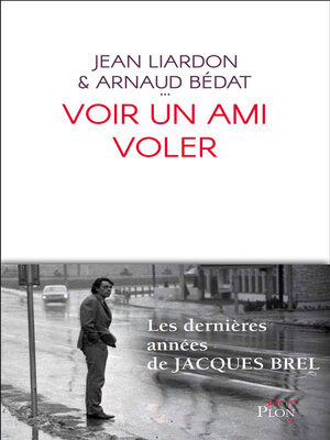 cover image of Voir un ami voler